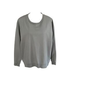 Closed Gray Sweatshirt Size Medium Two Panel Fabric